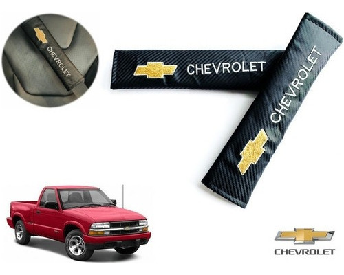 Par Almohadillas Cubre Cinturon Chevrolet Pickup S10 2002