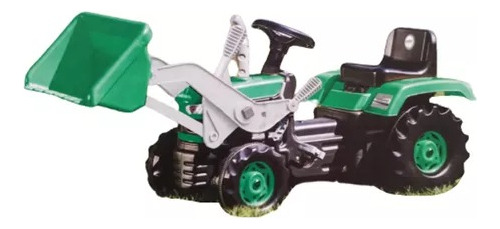 Montable Tractor Para Niños Con Pala Excavadora Msi