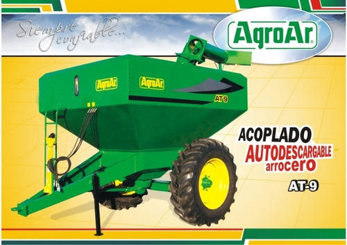 Imagen 8 de 8 de Acoplado Tolva 9tn Autodescargable Agroar At 9