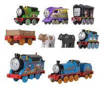 Comprar Thomas And Friends - Mccolls Farm - 6 Personajes - Metal Color Celeste Personaje Thomas Percy Diesel