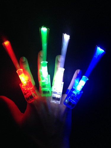 Pack Cotillon Luminoso Combo Led Fluo 50 Art 20/25 Personas