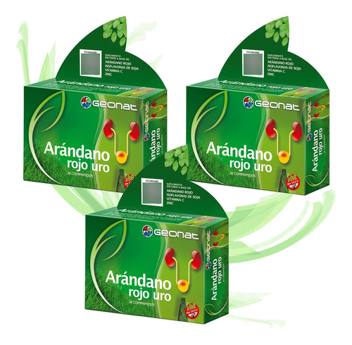 Promo X 3! Arandano Rojo Uro (30 Comp) - Msa