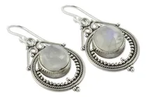 Comprar Pendientes Retro Con Piedras Preciosas A La Luz De La Luna P