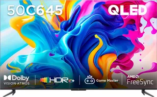 Smart Tv Qled 50 4k L50c645 Google Tv Tcl