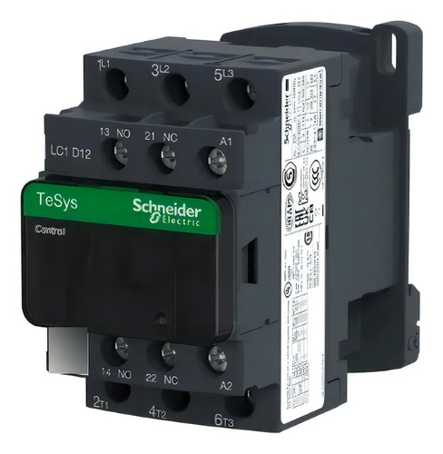 Contactor Trifásico Schneider 12 Amp 24v LC1D12B7