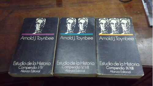 Libro Estudio De La Historia Arnold Toynbee  3 Tomos