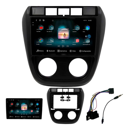Multimidia Aikon Fóton G3 Fox Spacefox 2003/2009 12+256gb 9p
