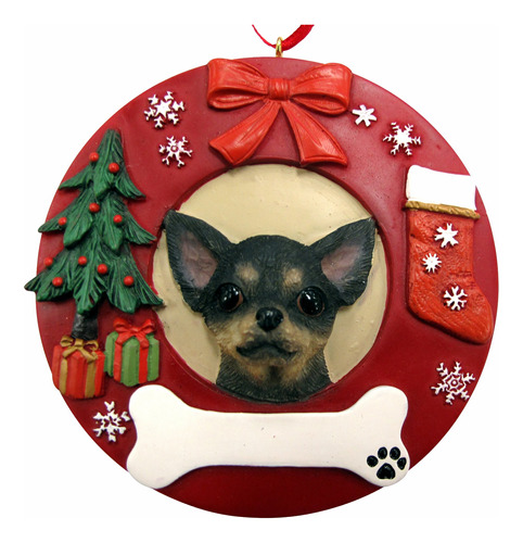 E&s Pets Chihuahua - Adorno De Navidad Personalizado