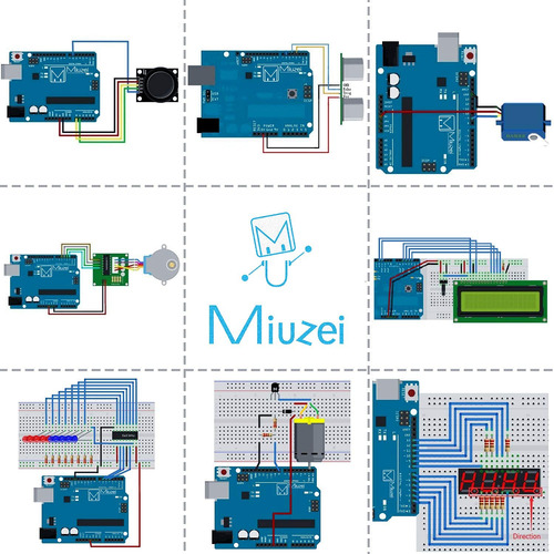Kit De Inicio Miuzei Compatible Con Proyectos De Arduino