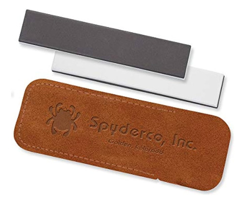 Spyderco Double 1 X 5 X 14 Stuff Finemedium Stone Con Funda