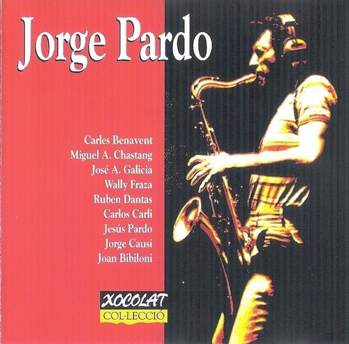 Jorge Pardo Cd Editado En 1993 Europeo Nuevo