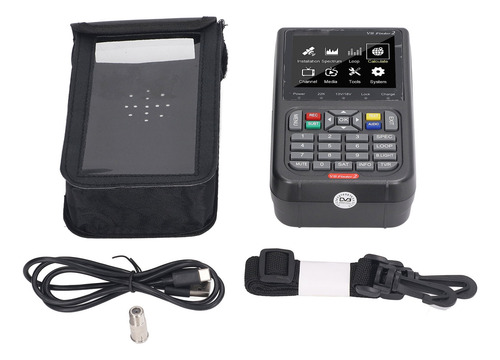 Detección De Medidor De Señal Portátil Con Pantalla Lcd Y Bu
