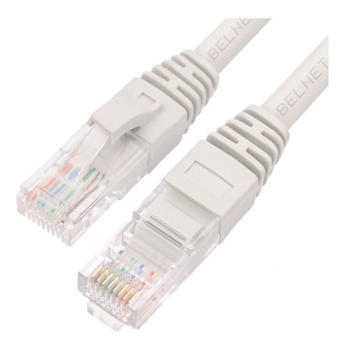 Cable Red Utp Patchcord 20 Mts Rj45 Cat5e Ethernet Pack X1