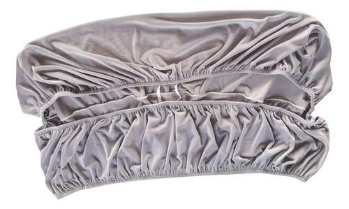 Funda Otomana Rectangular Para La Mayoría De Los Gris Claro