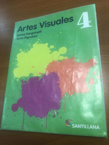 Libro Artes Visuales 4 - Santillana - Oferta