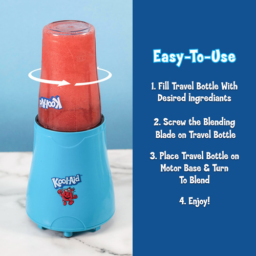 Licuadora Personal Nostalgia Kool-aid Slush N Go Con 2 X 450