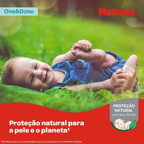 Lenços Umedecidos Huggies One & Done 48 Unidades