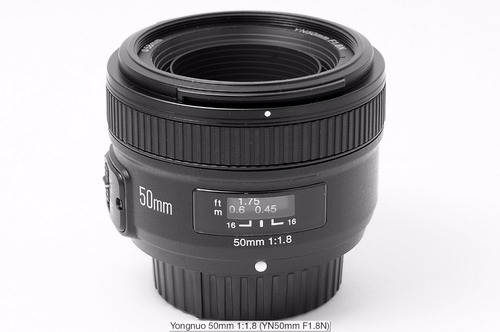 Imagem 2 de 5 de Lente Yongnuo Yn 50mm F/ 1.8 C/ Motor Af P/ Câmeras Nikon
