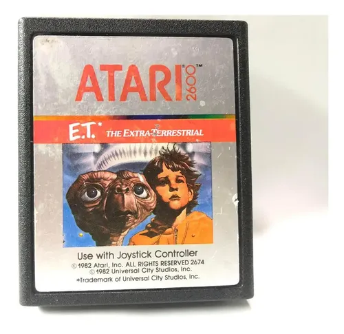 SCELLE - E.T. The Extra Terrestrial Atari 2600 boite EO Edition original NTSC ET