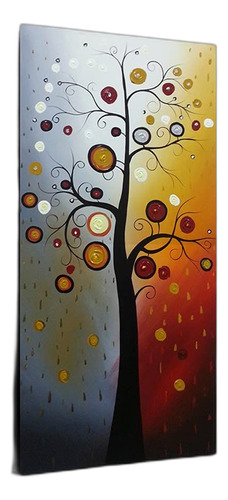 Wieco Art Life Tree Grandes Pinturas Al Oleo Florales Sobre