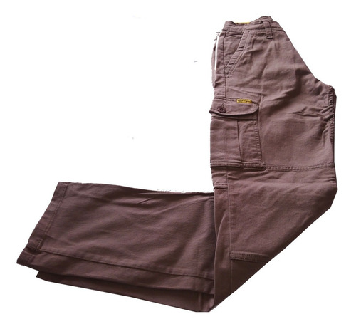 Imagen 1 de 10 de Pantalón Cargo Elastizado Marca Pampero