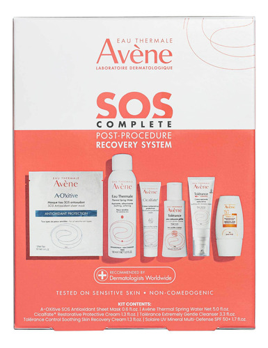 Kit De Cuidado De Recuperación Eau Thermale Avène Sos Comple