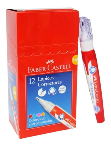 Lapiz Corrector Faber Castell 7 Ml X 1 U