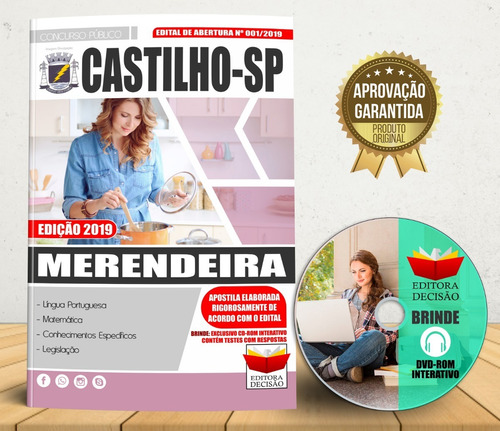 Apostila Castilho-sp 2019 - Merendeira