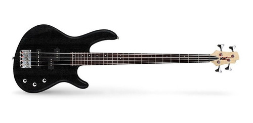 Bajo Electrico Cort Action Pj 4 Cuerdas Negro Mate