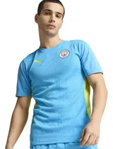Comprar Camiseta Puma Manchester City Training Hombre Fútbol Azul