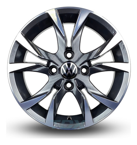 01 Roda Scorro Volkswagen Aro 15 4x100 (1 Unid)+bico