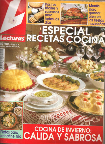 Revista Lecturas Especial Recetas De Cocina
