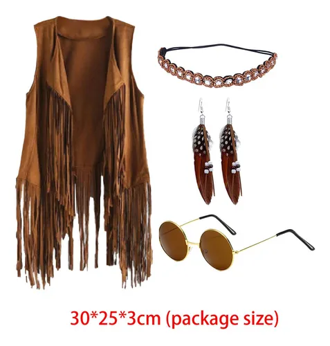 Mujer hippie años 70 sale