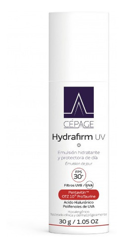 Crema Facial  Hydrafirm Uv X30gr Cepage