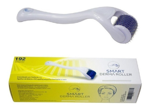 Imagem 4 de 4 de Derma Roller Smart Gr Microagulhamento 1,00mm C/ 192 Agulhas