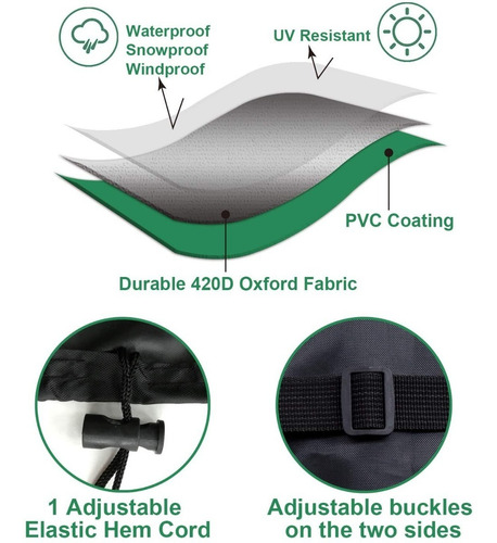 Imagen 4 de 6 de Funda Para Mesa De Ping Pong