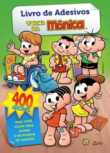 Turma Da Mônica - Colorindo com adesivos - Especial - Mônica : On Line  Editora: : Livros