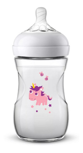 Imagen 2 de 2 de Tetero De Unicornio 2.0 9 Oz (1 Unidad) Philips Avent