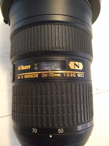 Lente Nikon 24-70 Af-s F:2.8 G Ed