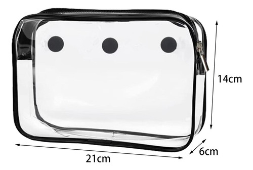 2 Bolsa Interior Transparente Para Bolsa De Playa, Bolsa Con