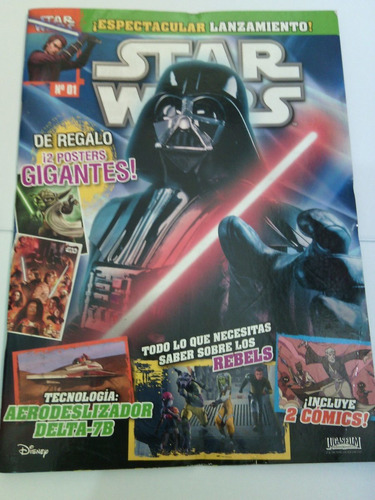 Revista Star Wars 1 Con Posters