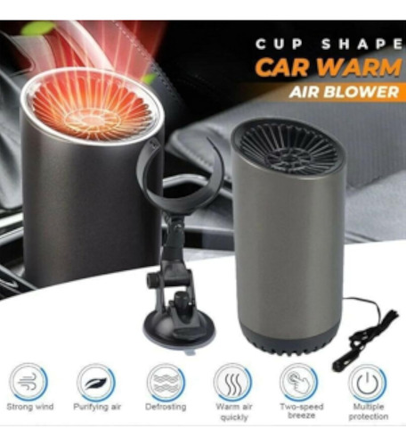 Ventilador De Refrigeración Para Coche, Calentador 2en1 12v