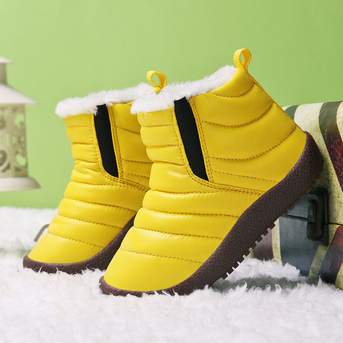 D Botas De Felpa Para Niñas Y Niños, Zapatillas, Botas De Ni