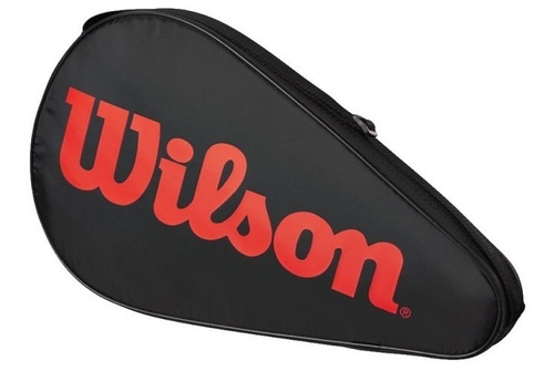 Funda Para Pala Padel Cover Negro Rojo Wilson