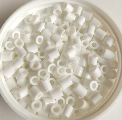 1/2 Medio Kilo Hama Beads 5mm Blanco O Negro A Diámetro 5 Mm
