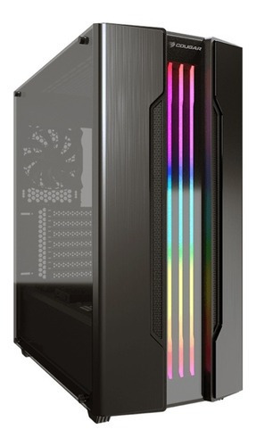 Gabinete Gamer Pc Rgb Cougar Gemini S Iron Grey Backup