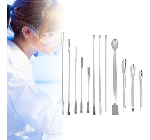 Espátula De Laboratorio De Acero Inoxidable Para Reactivos