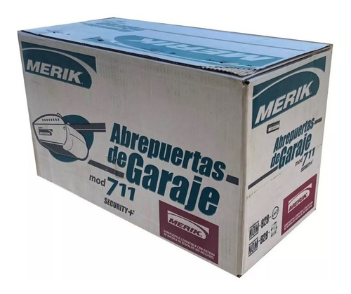 Imagen 1 de 5 de Merik 711md Kit Profesional 24v 2controles 315mhz + Riel Abm