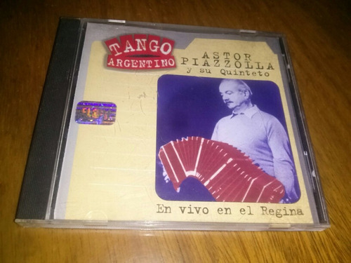 Astor Piazzolla Y Su Quinteto En Vivo En El Regina Cd