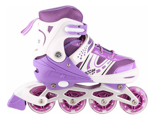 Patines En Línea Para Niños Que Iluminan Las Ruedas Ajustabl